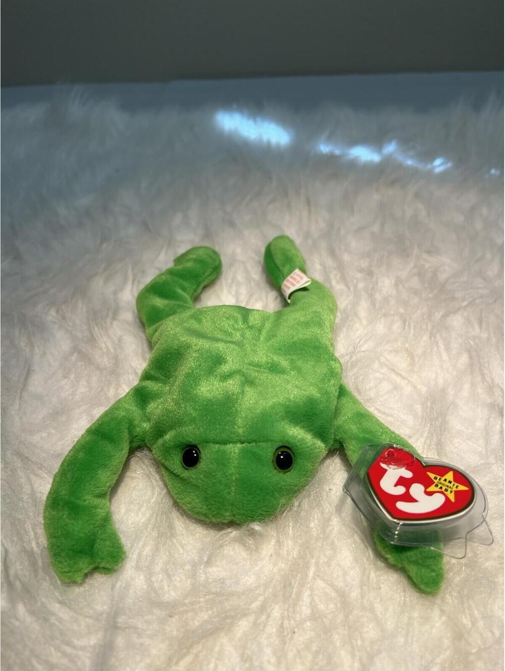 Ty Beanie Baby LEGS the Frog 9" Mint w/ tags Plush Stuffed Animal